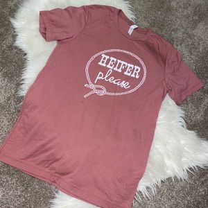 Bella+Canvas • Heifer, PLEASE! • Unisex Medium